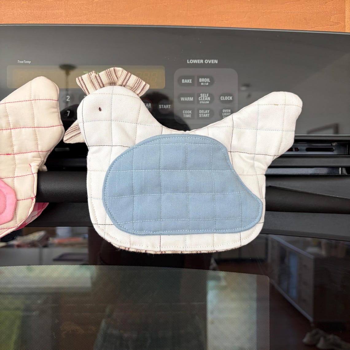 Chicken Pot Holder Sewing Pattern Farmhouse Kitchen DIY (PDF Download)