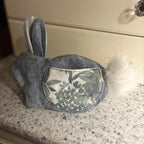 Betsy Bunny Oven Mitt Pattern PDF | Quilted Kitchen Decor