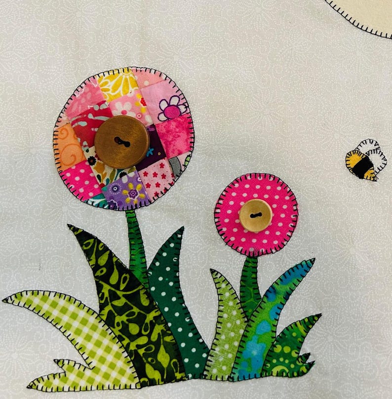 Horse Patchwork Quilt pattern, PDF Instant Download